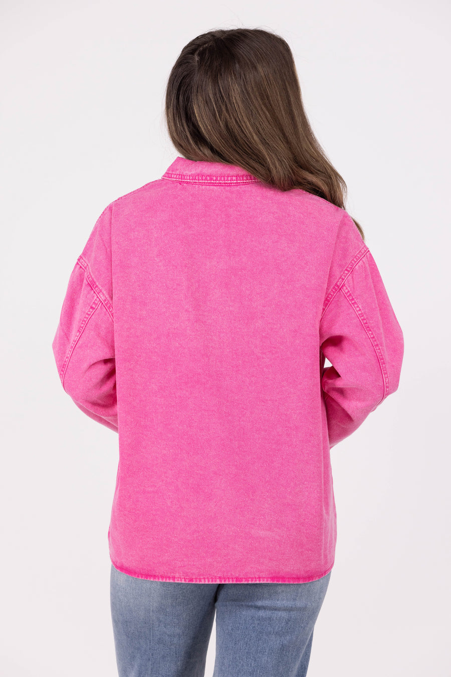 Impressive Vibe Women's Half Button Long Sleeve Top *Final Sale*