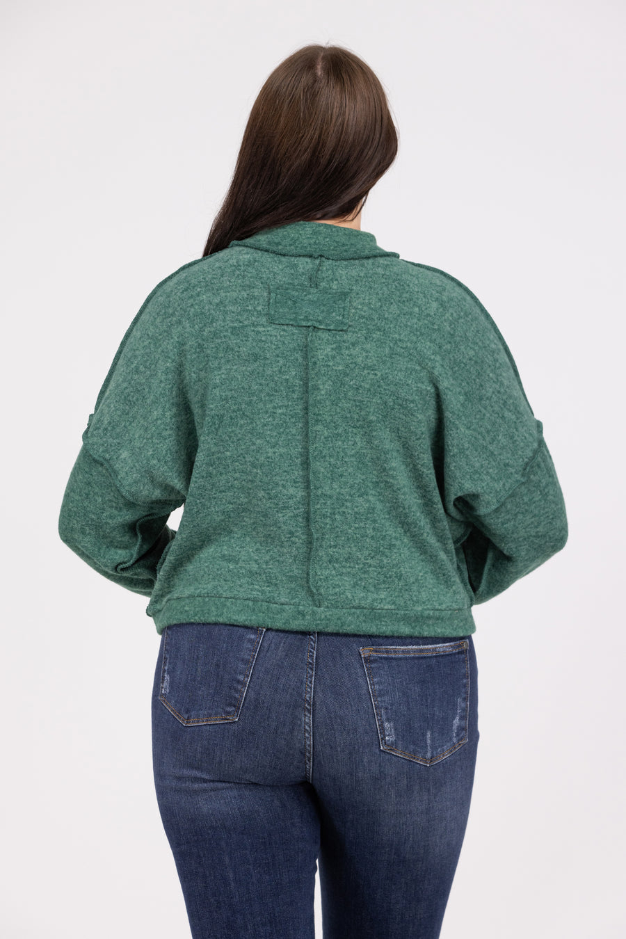 Break The Rules Women's Decorative Back Patch Sweater