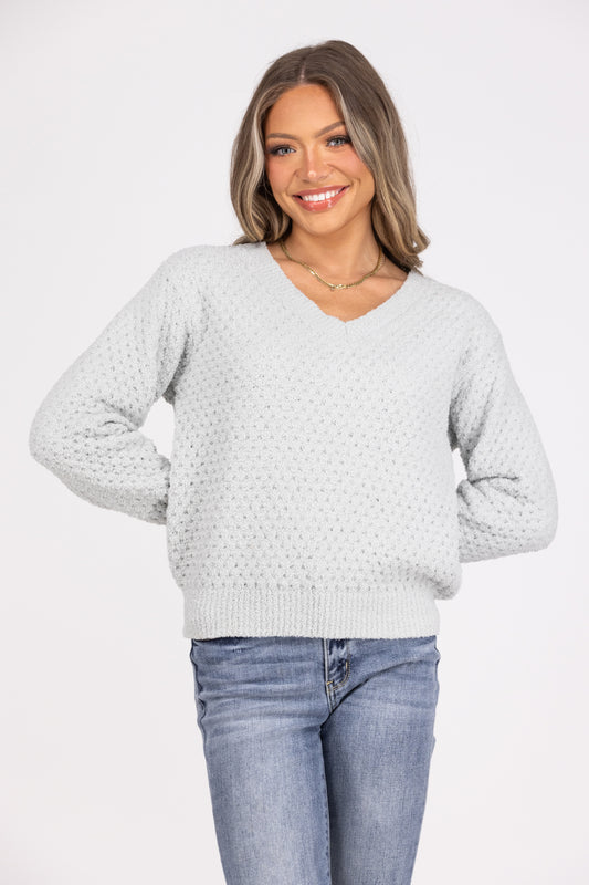 Cozy Destination Women's Cloud Fabric Sweater *Final Sale*