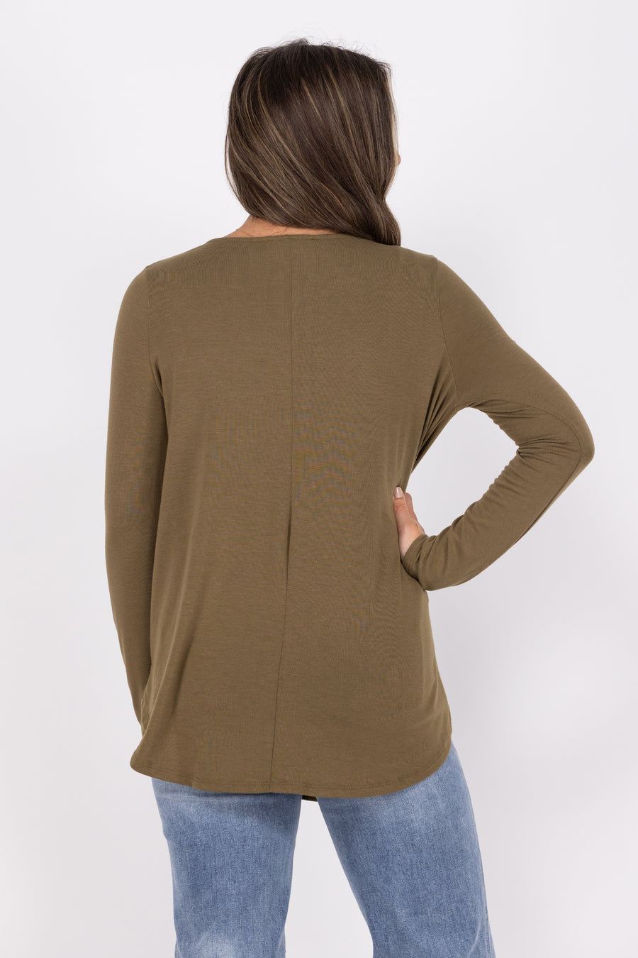 Shine Like the Sun Women's 1/4 Button Long Sleeve Top