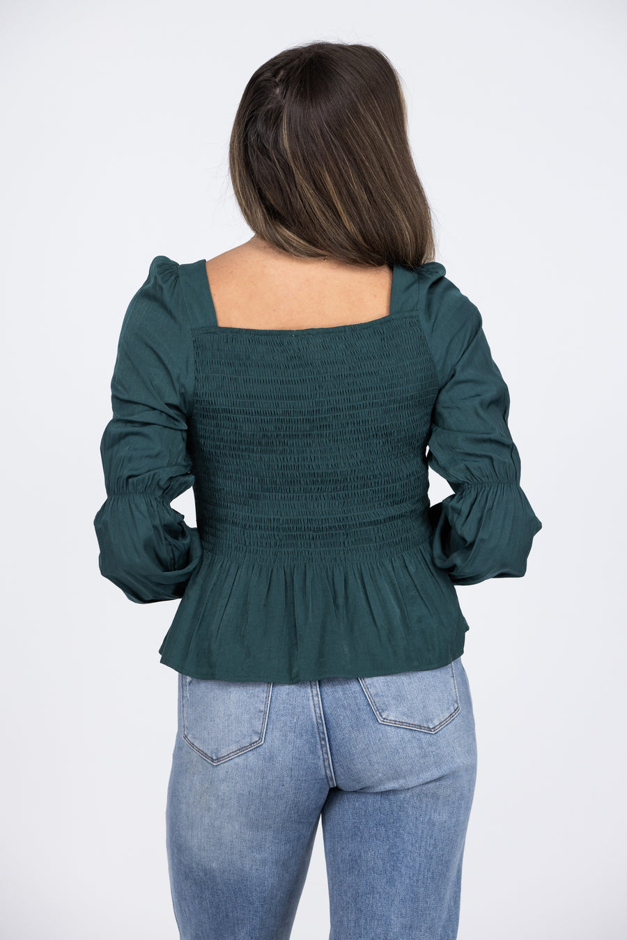 Love The Shape Of You Women's Ruffled Long Sleeve Top