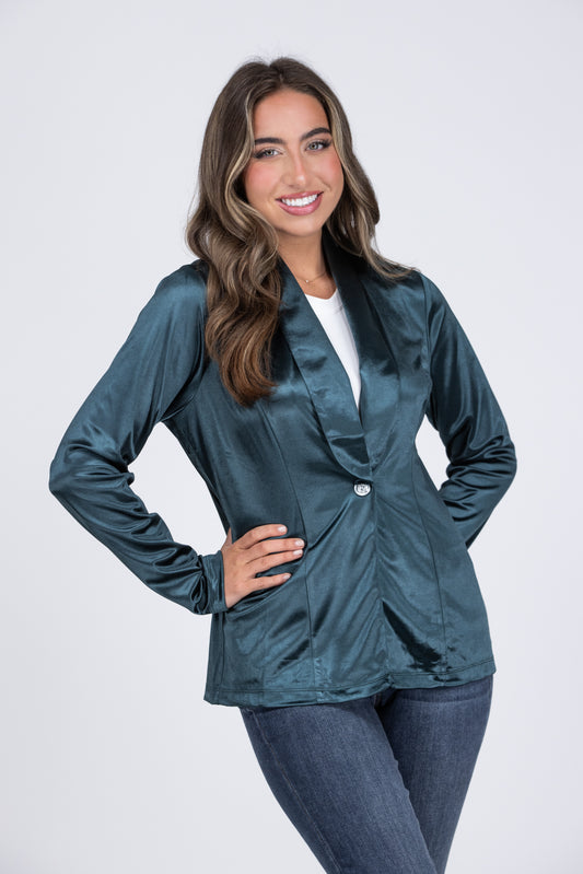 Busy Babe Women's Fitted Blazer