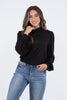 Dreaming Away Women's Lightweight Mock Neck Long Sleeve Top *Final Sale*