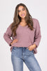 ALB Custom American Sweetheart Women's Ribbed Cuffs Sweater