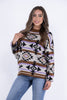 I See Clearly Women's High Neckline Sweater