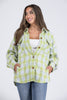 Outside Looking Pretty Women's Oversized Plaid Shacket