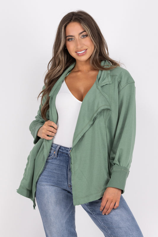 Much To Love Women's Raw Stitch Cardigan
