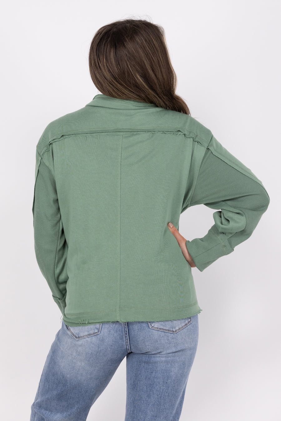 Much To Love Women's Raw Stitch Cardigan