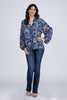 Losing Me Women's Button Up Long Sleeve Top *Final Sale*