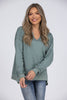 Holding Hands Women's Drop Long Sleeve Top *Final Sale*
