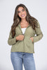Here For The Vibes Women's Half-Zip Pullover