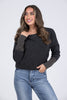 Be More Creative Women's Ribbed Long Sleeve Top * Final Sale*