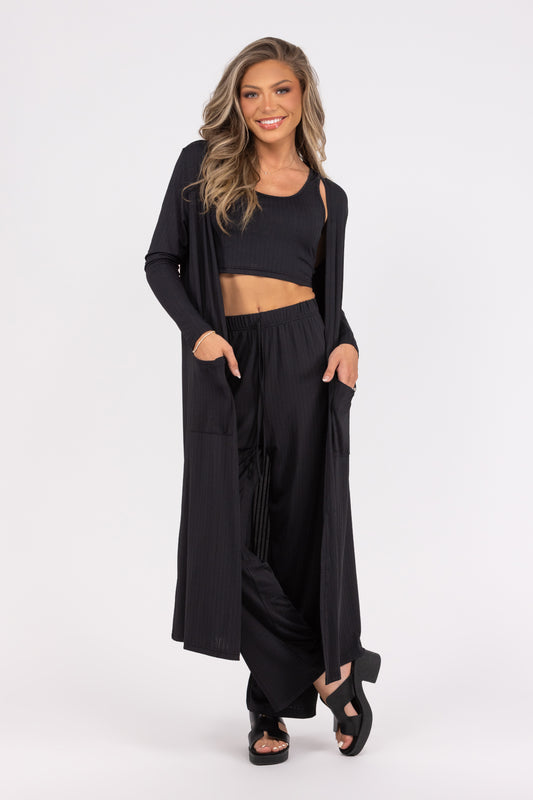 Linden Luxury Women's Cozy Breathable Ribbed Lounge Set *Final Sale*