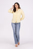 Here on Business Women's Button Down Long Sleeve Top