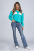 Feel The Groove Women's 1/4 Zip Wind Breaker *Final Sale*
