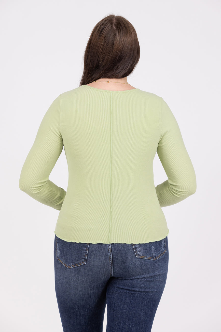 Don't Need You Women's Scoop Neck Long Sleeve Top *Final Sale*