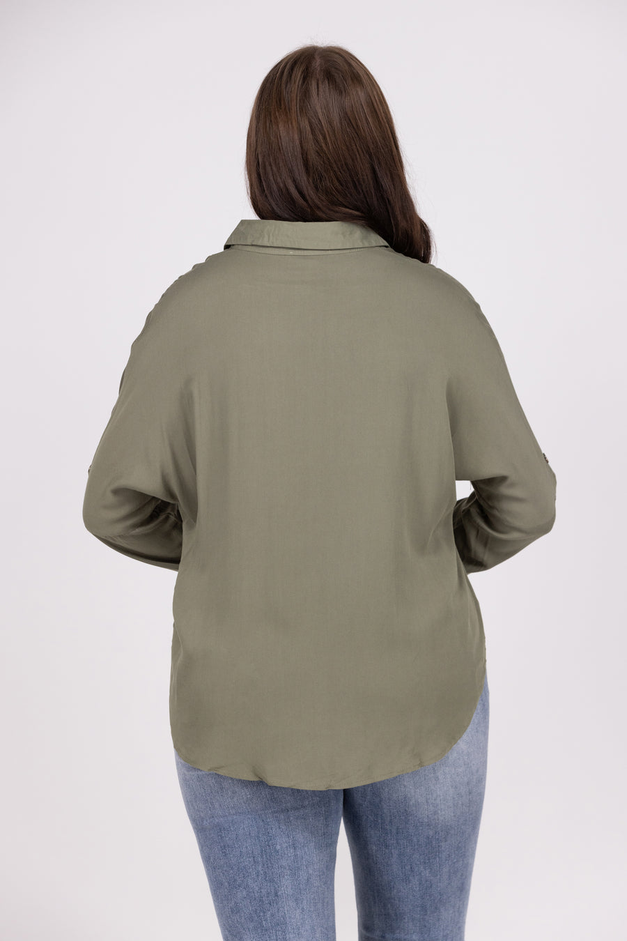 By a Thread Women's Front Tie Hi-Lo Half Sleeve Top