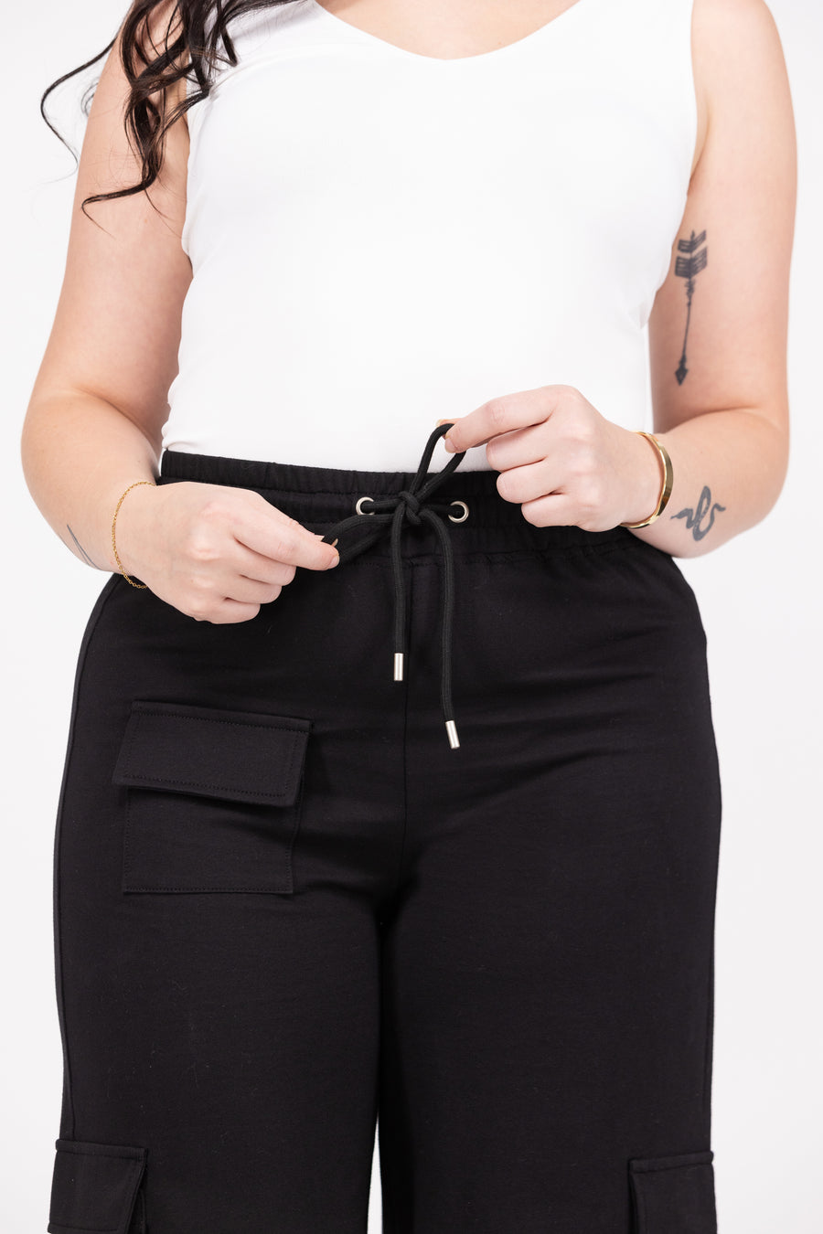 Elevate Casual Women's Cargo Sweatpants