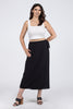 Get It Going Women's High Waist Side Tie Skirt *Final Sale*