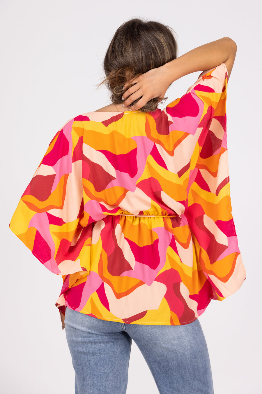 Antique Florals Women's Colorful Lightweight Long Sleeve Top