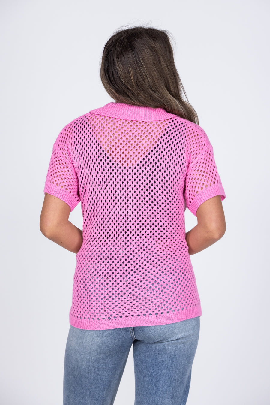 Got An Ace Knitted V-Neck Women's Top *Final Sale*