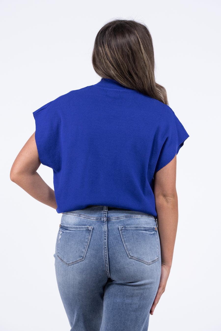 Made it Through Women's Rounded Neckline Boxy Sweater Top