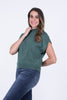 Made it Through Women's Rounded Neckline Boxy Sweater Top