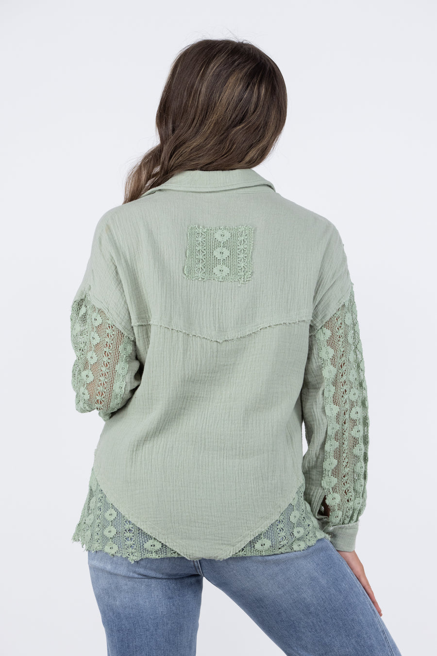 Hidden in Flowers Women's Long Sleeve Top *Final Sale*