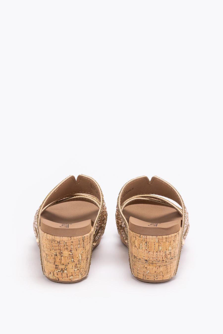 Corky's Sparkler Women's Glitter Cork Wedge
