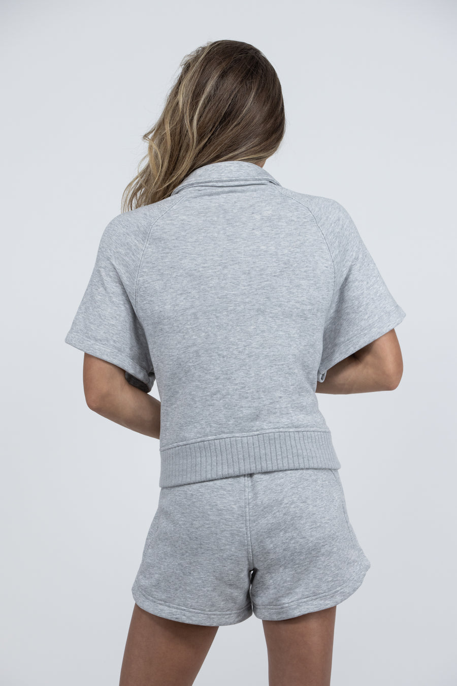 Like Night and Day Women's Collared Snap Front Short Sleeve Top *Final Sale*