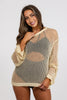 Snacking by the TV Women's Open Knit Cover Up *Final Sale*