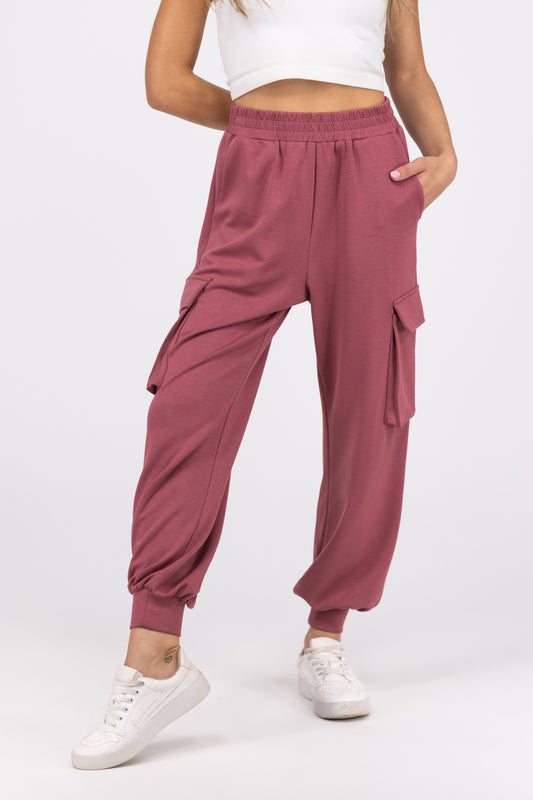 Seek Adventure Women's Knit Cargo Pants