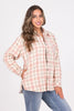 Can You Hack It Women's Oversized Plaid Shacket *Final Sale*