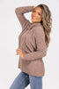 Make It True Women's Turtle Neck Boucle Knit Sweater *Final Sale*