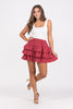Fierce Women's Flowy Tiered Ruffle Skirt