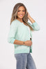 Blissful Thoughts Women's 3/4 Sleeve Button Up Cardigan