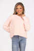 Love Fuzz Women's V-Neck Long Sleeve Sweater
