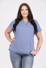 To The Right Women's Classic V-Neck Short Sleeve Top