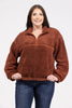 Friendly Fuzziness Women's Cozy 1/4 Zip Jacket