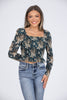 Ease and Elegance Women's Ruffled Long Sleeve Top
