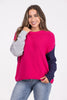 Driving Home Women's Color Block Sweater