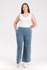 Walk, Don't Run Women's High-rise Wide Leg Pants