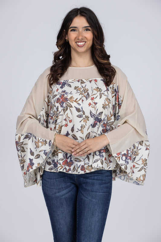 Set The Stage Women's Flowy Long Sleeve Top *Final Sale*