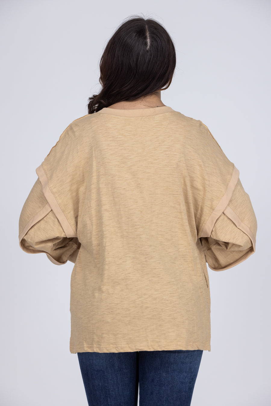 One Last Kiss Women's Ribbed 1/4 Button Down Long Sleeve Top *Final Sale*