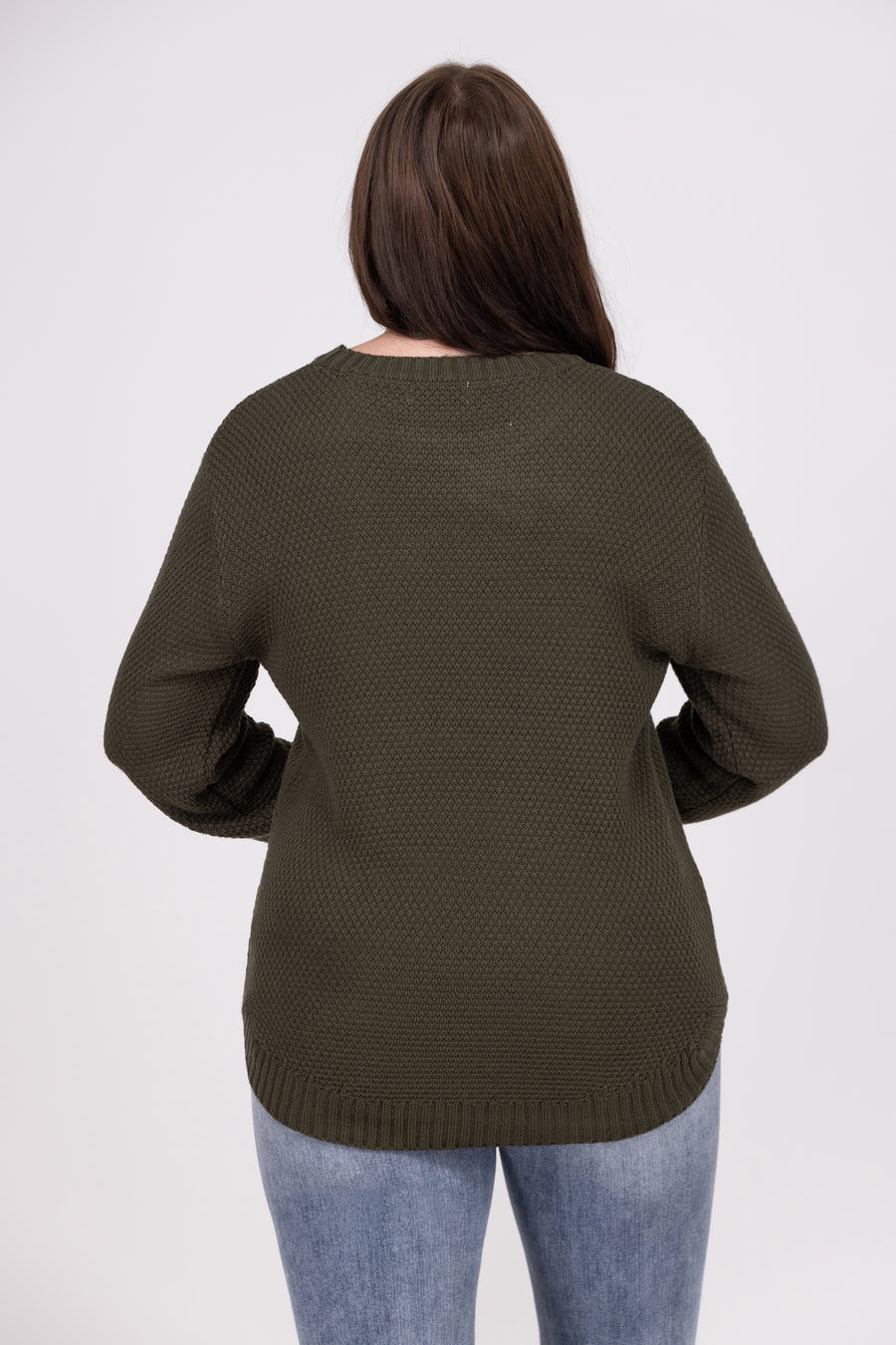 My Own Life Women's Classic Hi Lo Sweater