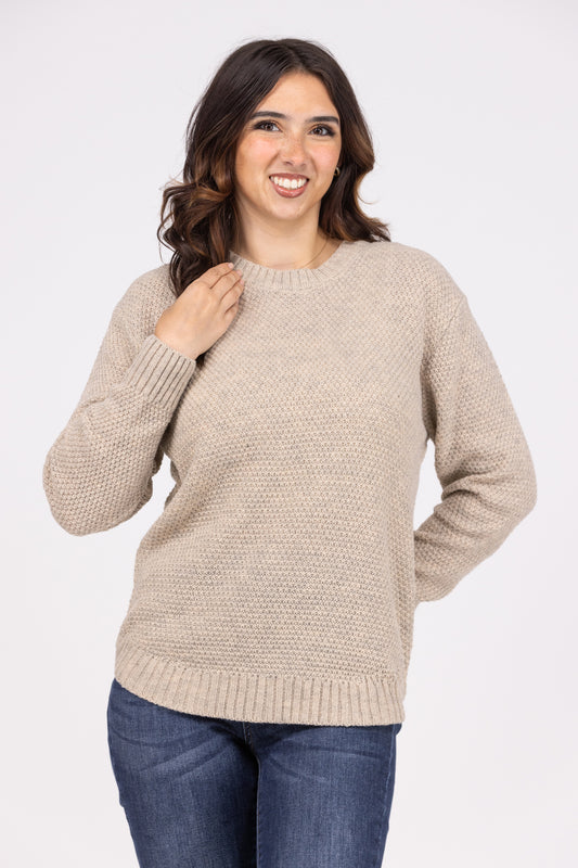 My Own Life Women's Classic Hi Lo Sweater