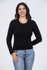 Dancing In Pearls Women's Tight Fit Long Sleeve Top