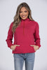 We've Got Time Women's Scuba Half Zip Hoodie