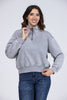 On the Way Women's Layering Ribbed Half Zip Pullover