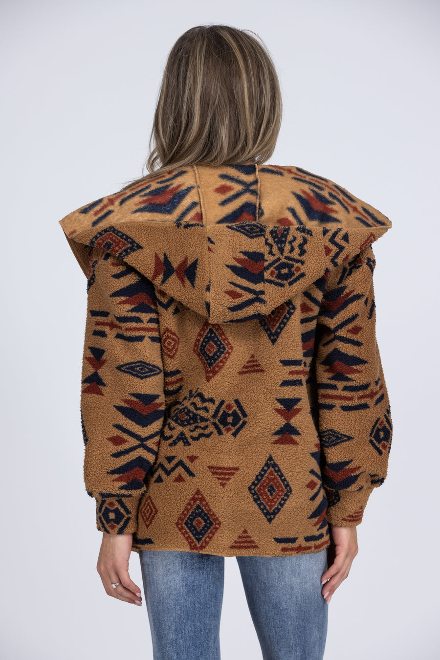 Cactus Fields Women's Boho Fleece Jacket * Final Sale*